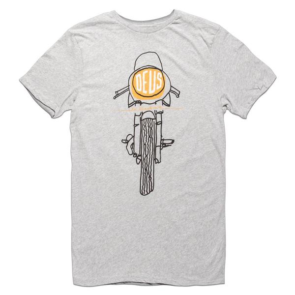 Frontal Matchless Tee - Grey.