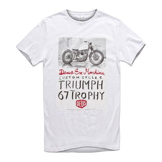 Triumph Trophy Tee - White.